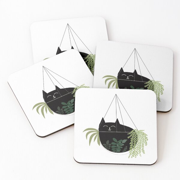 Item preview, cat in hanging basket designed and sold by alexisgoerlich.