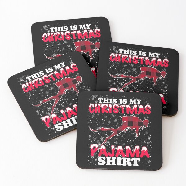 Item preview, This Is My Christmas Pajama Xmas Plaid Funny scuba diving designed and sold by mcinnesstore.