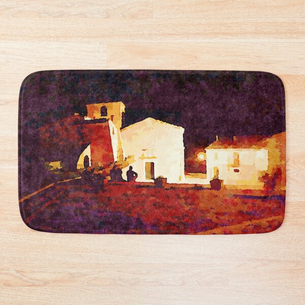 Item preview, Borrello: boys sitting in front of the church at night designed and sold by Giuseppe Cocco.