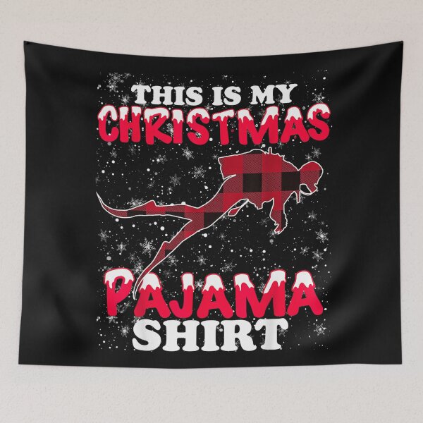 Item preview, This Is My Christmas Pajama Xmas Plaid Funny scuba diving designed and sold by mcinnesstore.