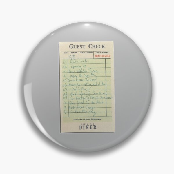 Item preview, Guest Check - Waitress the Musical Logo - Broadway, West End designed and sold by westendwilly.