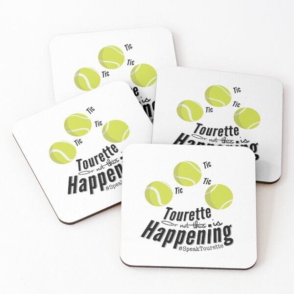 Item preview, Tourette Or Not This Is Happening, Tennis Balls - Tourettes Syndrome Awareness designed and sold by MJDezigns.