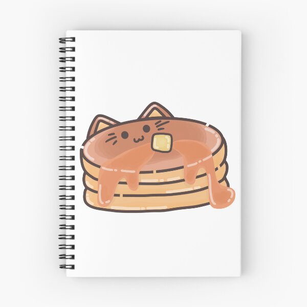 Item preview, Pancakes with Maple Syrup and Butter Cat Foodie designed and sold by akaimochi.