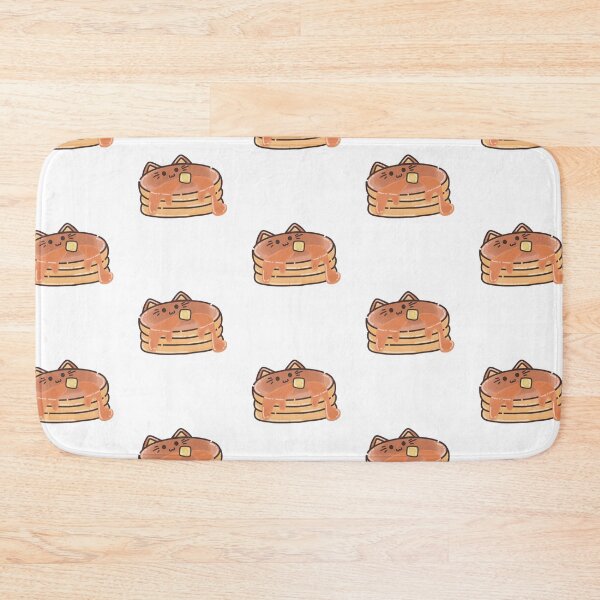 Item preview, Pancakes with Maple Syrup and Butter Cat Foodie designed and sold by akaimochi.