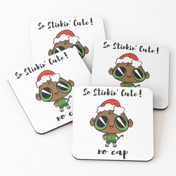 Item preview, Cute Boy Toon Chibi Christmas Elf Is So Stinking Cute No Cap designed and sold by StormyMuse.