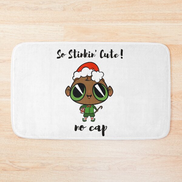 Item preview, Cute Boy Toon Chibi Christmas Elf Is So Stinking Cute No Cap designed and sold by StormyMuse.