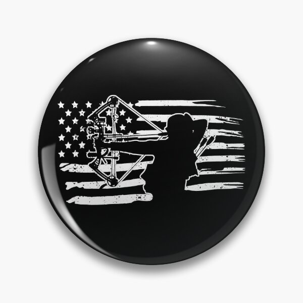 Item preview, Deer Hunting Bow Hunting American Flag Patriotic  designed and sold by Vanover Designs.