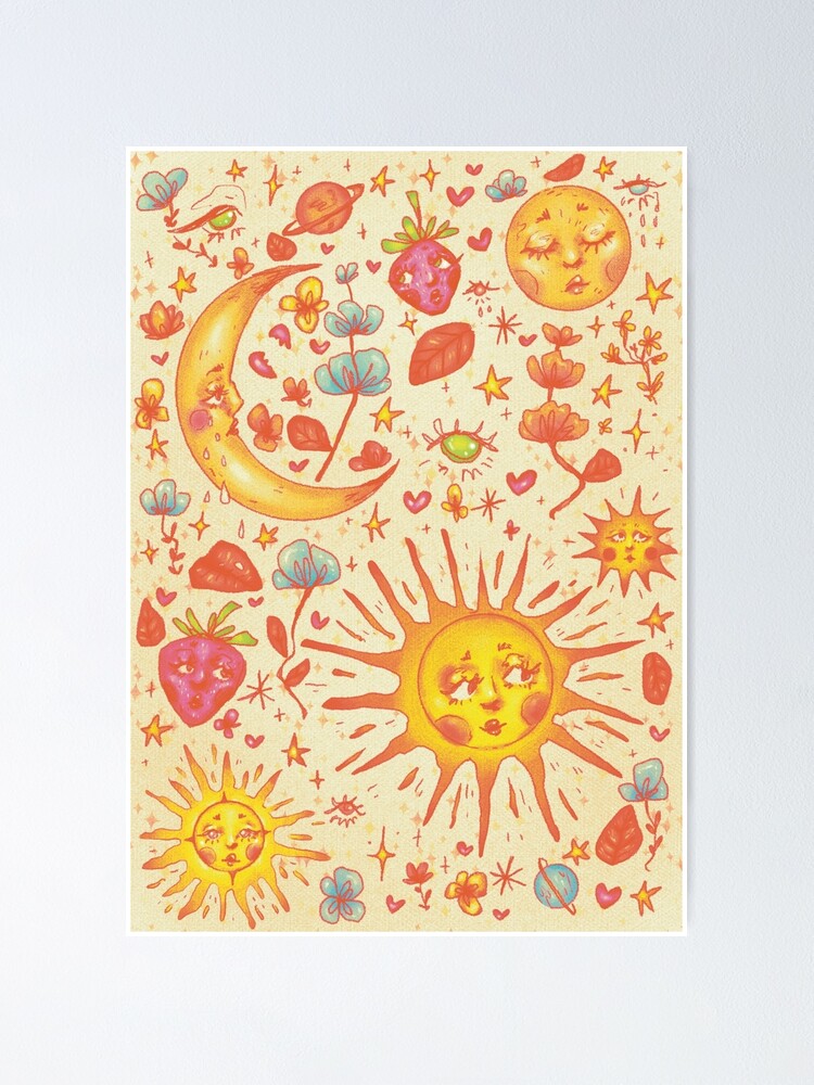 Thumbnail 2 of 3, Poster, Celestial Spring designed and sold by Liz Westgate.