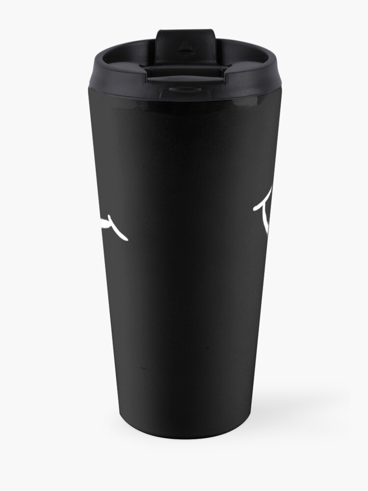 Alternate view of Baby keep smiling! - Hilarious Mask Design Travel Mug