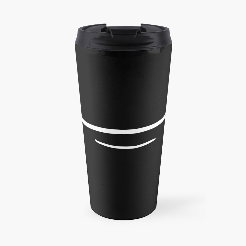 Baby keep smiling! - Hilarious Mask Design Travel Mug