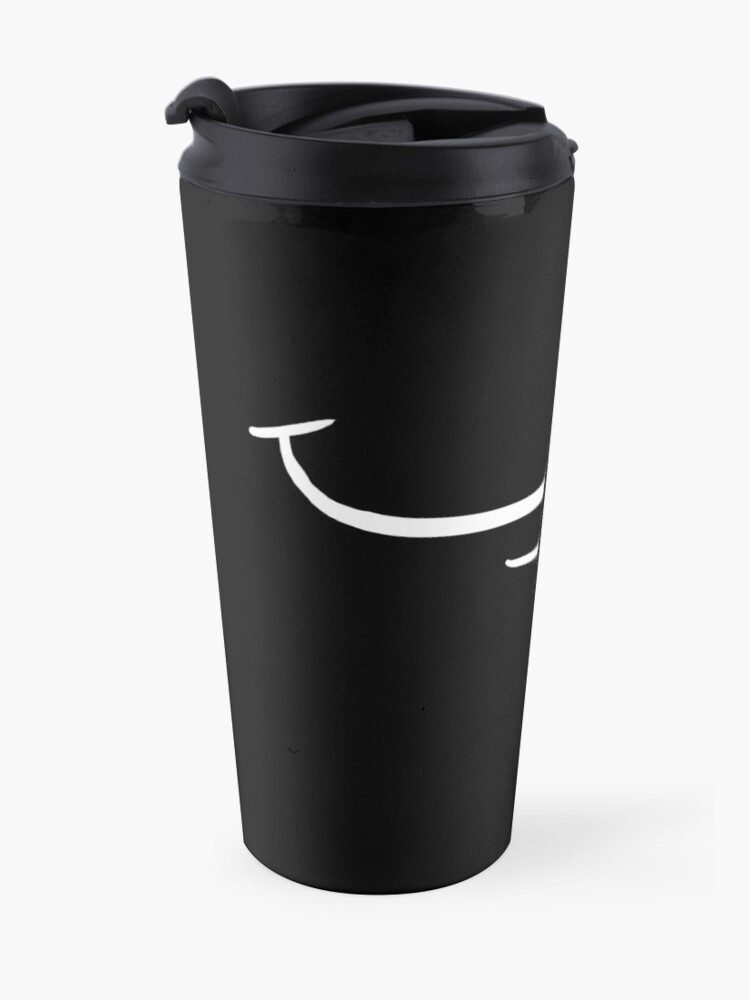 Alternate view of Baby keep smiling! - Hilarious Mask Design Travel Mug