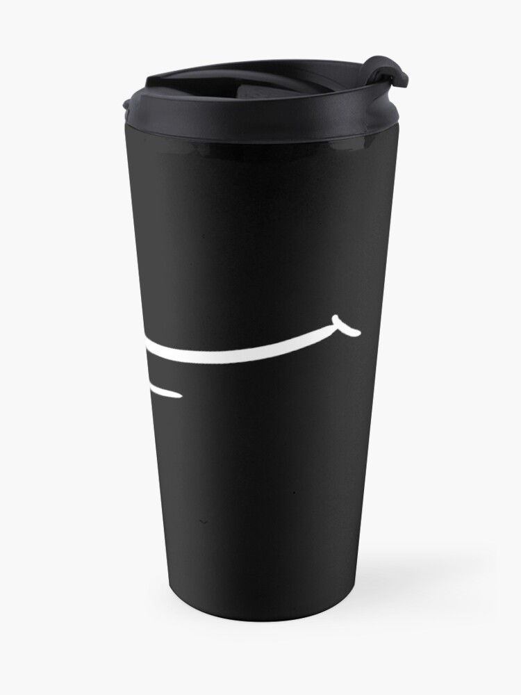 Alternate view of Baby keep smiling! - Hilarious Mask Design Travel Mug