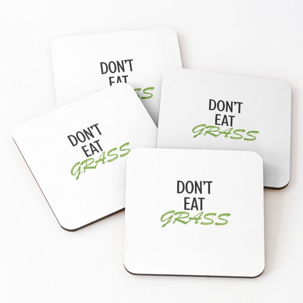 Item preview, "Don't eat GRASS" designed and sold by Rokas554.