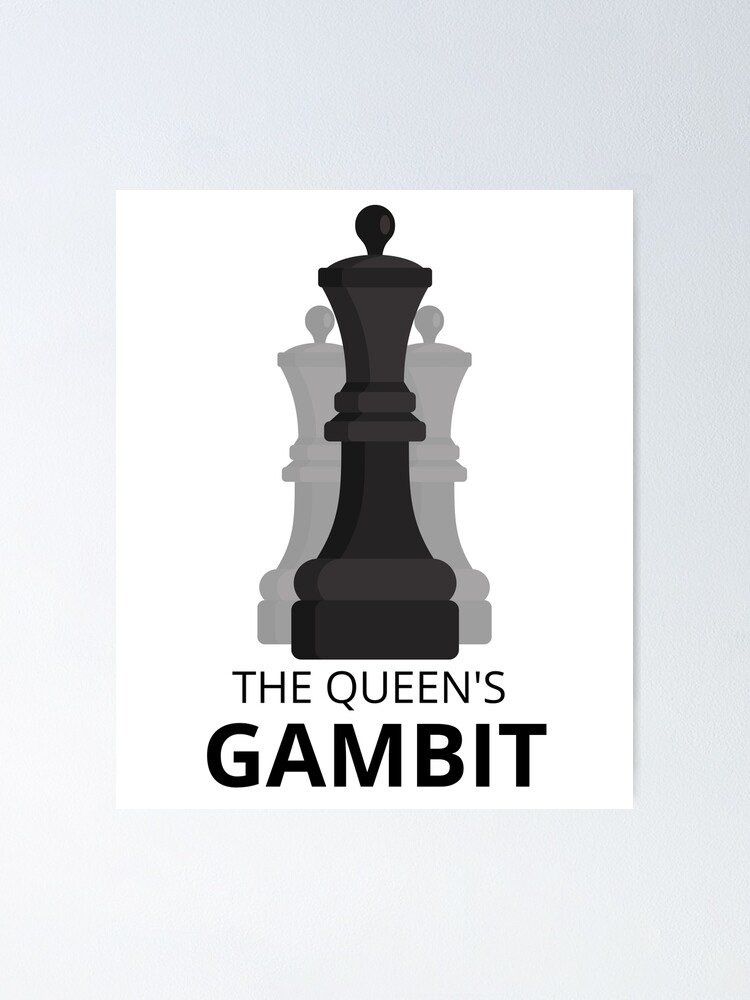 The Queens Gambit Chess Opening Poster Fine Art Print Poster for