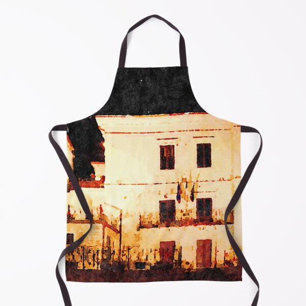 Item preview, Borrello: city hall at night designed and sold by Giuseppe Cocco.