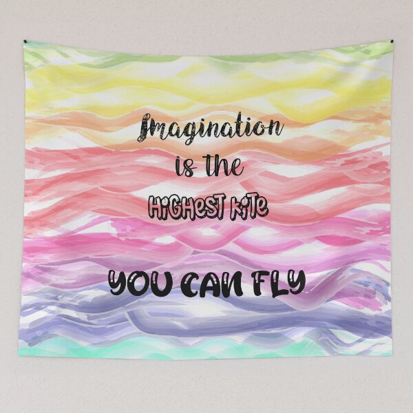 Item preview, Imagination is the highest kite you can fly- Lawren Bacall, actor designed and sold by DilsHub.