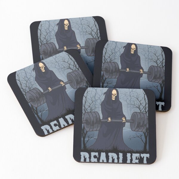Item preview, Grim Reaper Deadlift - Lift Heavy Skull Humor designed and sold by madtoyman.