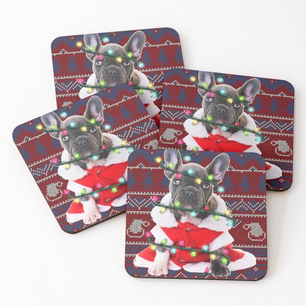 Item preview, French Bulldog Christmas Lights Ugly Sweater Dog Lover designed and sold by wriunimso.