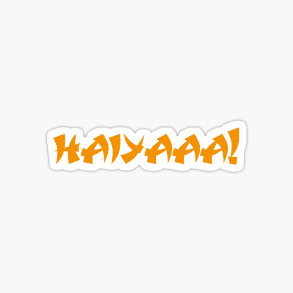 Haiya Stickers | Redbubble