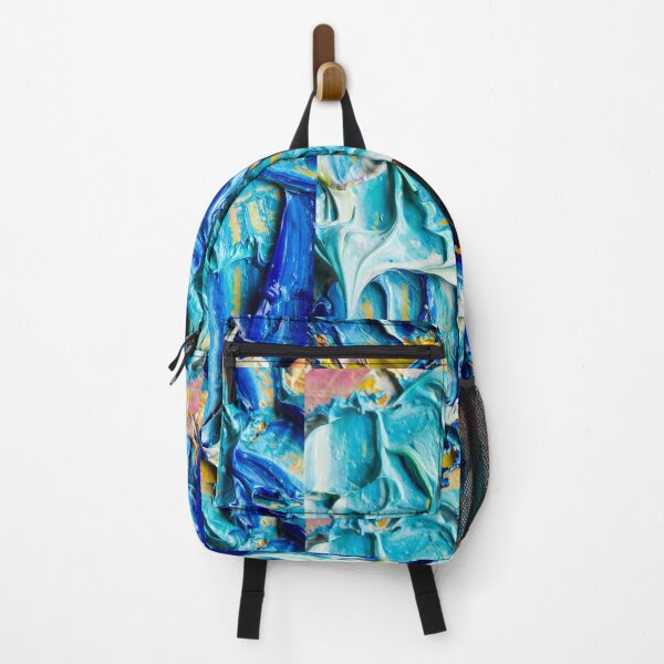 Item preview, Blue Abstract Oil Painting designed and sold by newburyboutique.