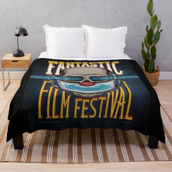 Item preview, Saskatoon Fantastic Film Festival: 2020 illustration merchandise designed and sold by SKFilmFest.