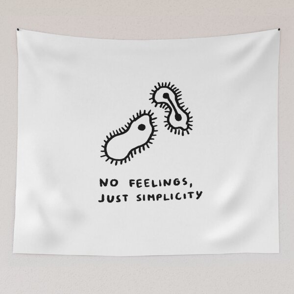 Item preview, No Feelings, Just Simplicity designed and sold by 4naans.