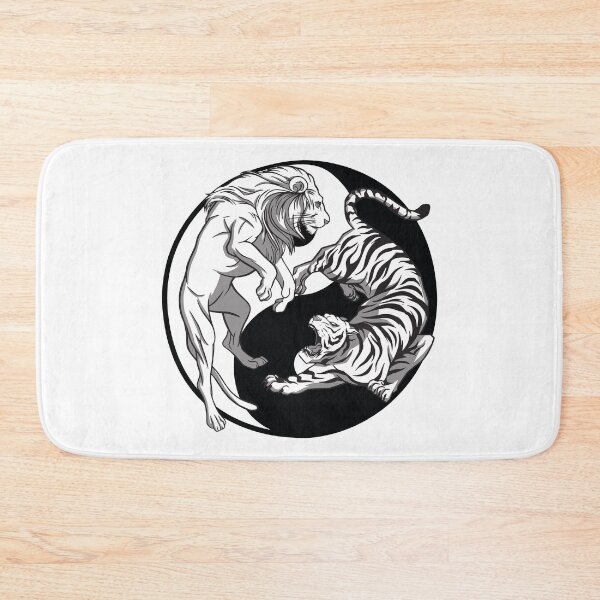 Item preview, Ying Yang Tiger and Lion Tattoo Art designed and sold by infleims.