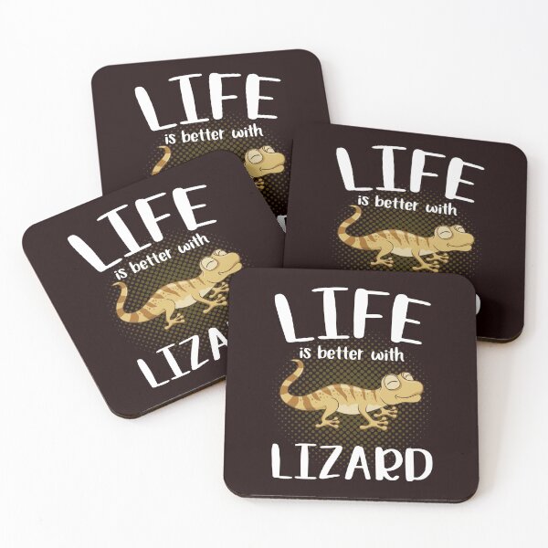 Item preview, LIFE IS BETTER WITH LIZARD designed and sold by teemaker24.