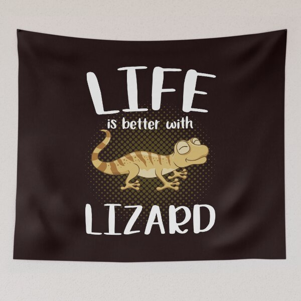 Item preview, LIFE IS BETTER WITH LIZARD designed and sold by teemaker24.