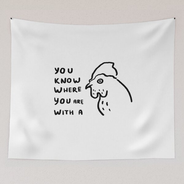 Item preview, You Know Where You Are With a Coq designed and sold by 4naans.