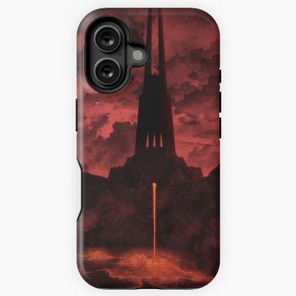 Vista previa del artículo con la obra «Castillo del Señor Oscuro en el planeta de lava», diseñado y vendido por jbush7321.