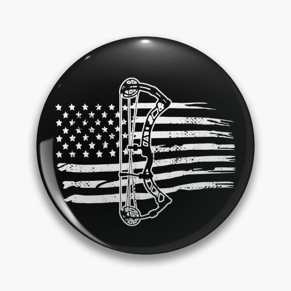 Item preview, Deer Hunting Bow Hunting American Flag Patriotic  designed and sold by Vanover Designs.