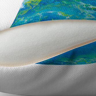 Alternate view of Ocean Blue Throw Pillow