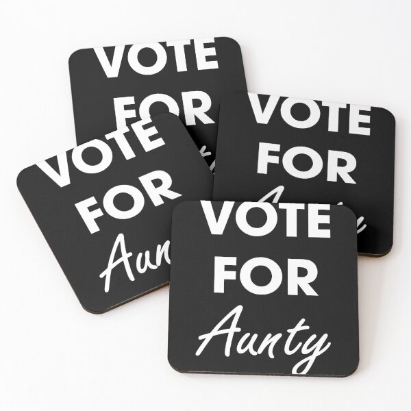 Item preview, Vote for Aunty tshirt - Kamala Harris designed and sold by GoldenDov.