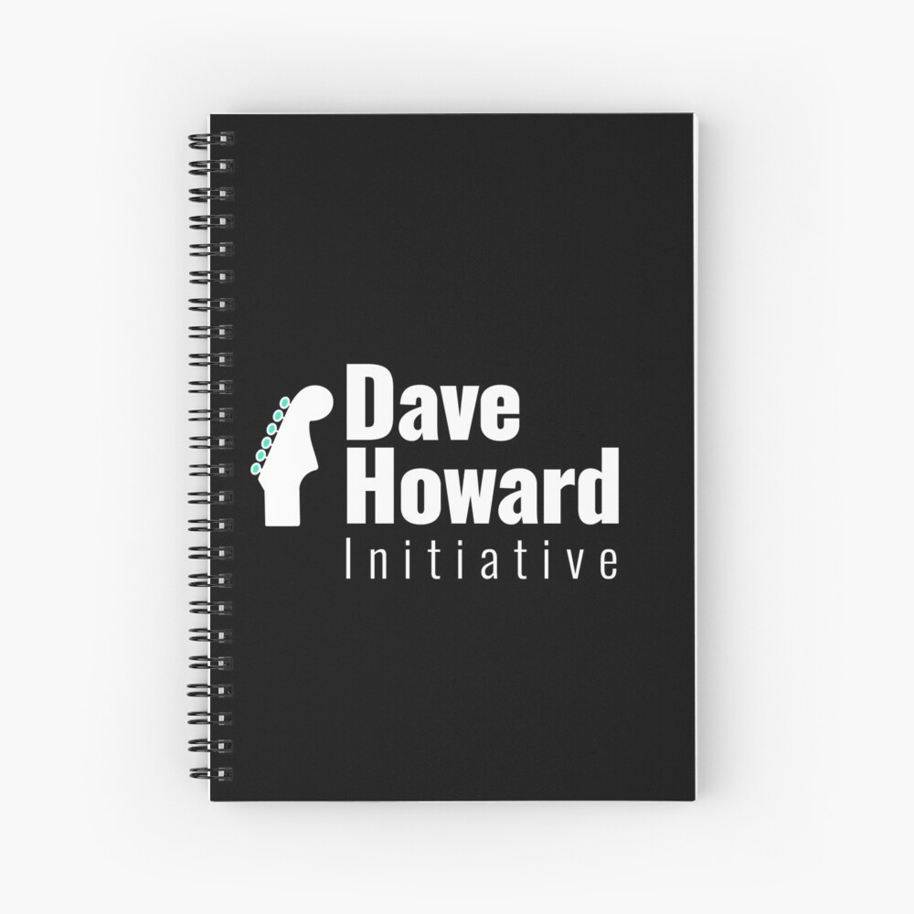David Howard Initiative Logo Wear! Spiral Notebook