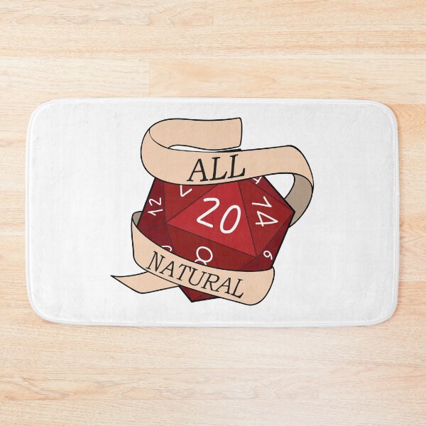 Item preview, All Natural D20 designed and sold by Fiends.