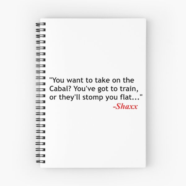 Item preview, Shaxx quote designed and sold by ExploreStore.
