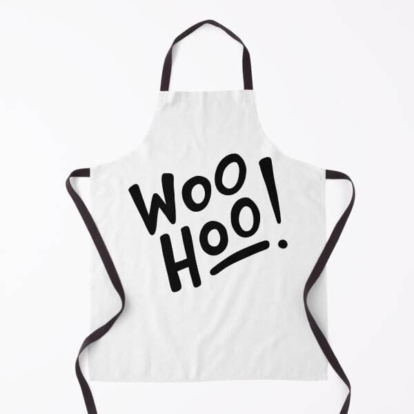Item preview, Woo Hoo! (black/white) designed and sold by Design Minds Boutique.