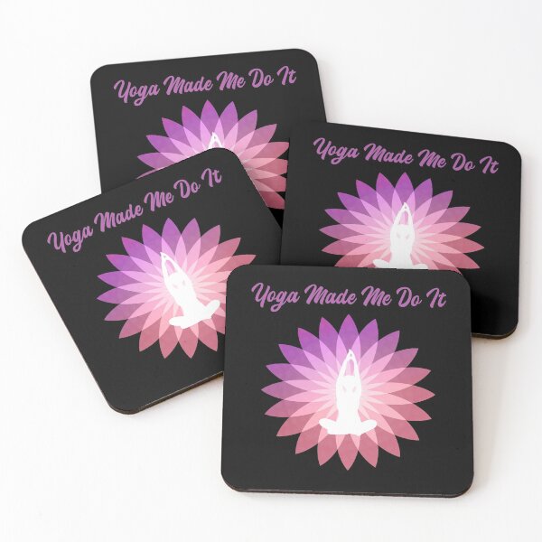 Item preview, Yoga Made Me Do It designed and sold by Rooks-Artworks.