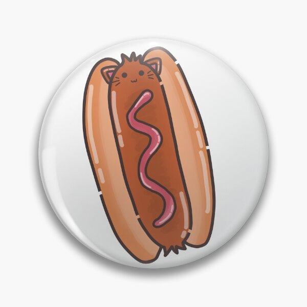Item preview, Hot Dog Cat Foodie designed and sold by akaimochi.