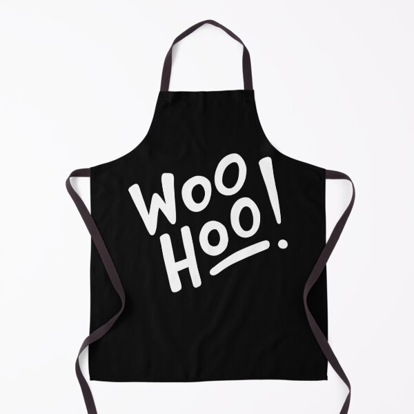 Item preview, Woo Hoo! (white/black) designed and sold by Design Minds Boutique.