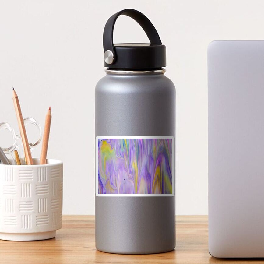 Pastel Streaks Sticker