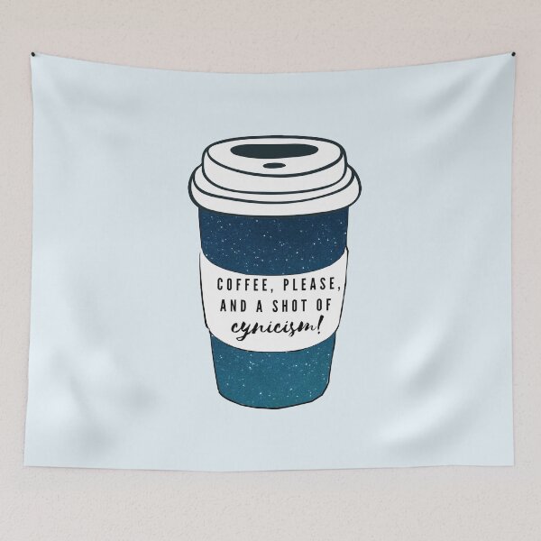 Item preview, coffee cynicism galaxy designed and sold by NelBo.