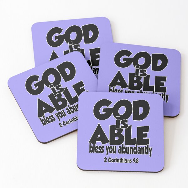 Item preview, 2 Corinthians 9-8 God is able designed and sold by BibleGears.