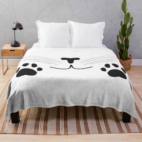 Item preview, Cat Nose and Whiskers with Paws designed and sold by SpitsPixels.