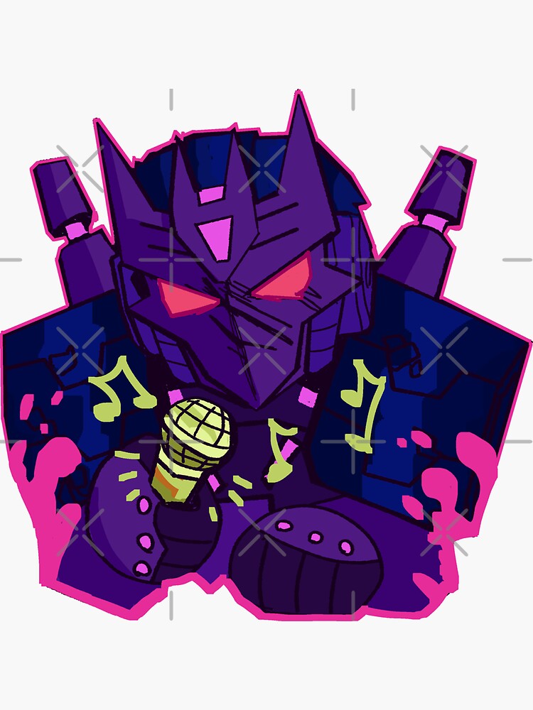 Thumbnail 3 of 3, Sticker, Musical Tarn designed and sold by AiriTree.