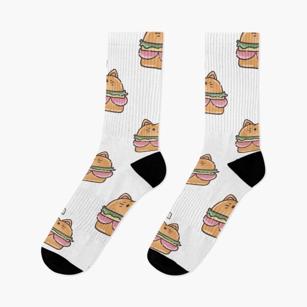 Item preview, Sub Sandwich with Toothpick Flag Cat Foodie designed and sold by akaimochi.