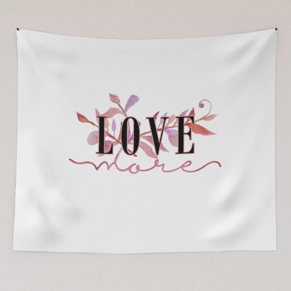 Item preview, Love More Floral designed and sold by amazingjoy.
