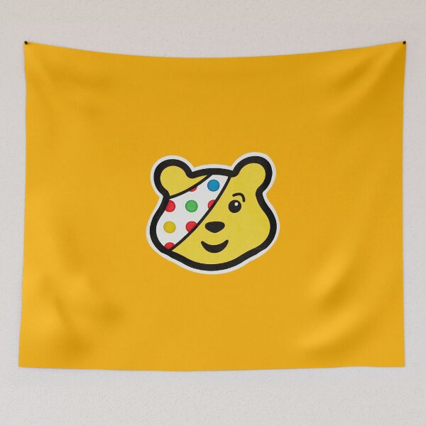 Item preview, Pudsey Bear - Children in Need - Made In Pudsey -Pudsey Bear -Pudsey Super Hero Gift designed and sold by GoldenDov.