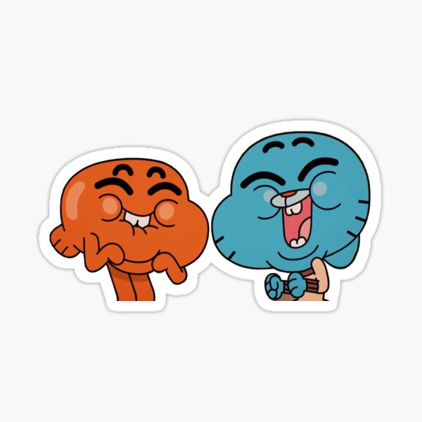 Gumball And Darwin Stickers | Redbubble